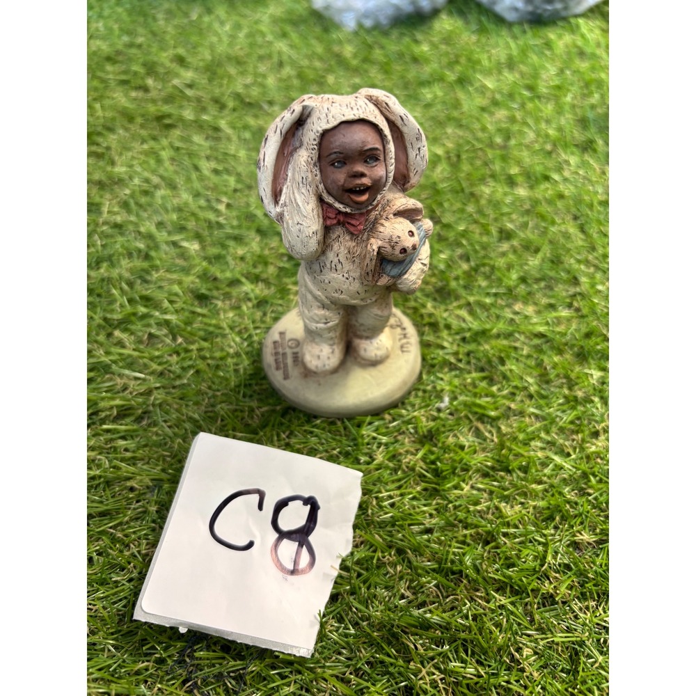 Martin Holcombe BOOTSIE God Is Love Figurine 1993 Boy Bunny Rabbit Collectible